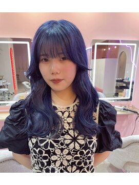 ウィクシーミミ 栄矢場町店(wixy mimi) ブルーブラック