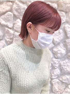 モアナ バイ ヘッドライト 新越谷店(Moana by HEADLIGHT) Moana【新越谷】#ボブ#ミニボブ#ぷつっとボブ#切りっぱなしボブ