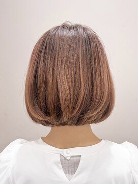 アンベリールフルー(EMBELLIR fleur) 大人世代必見！ふんわり上品ボブ　３０代４０代５０代