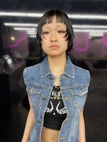 キジ(KIJI) ミニボブ/フェイスレイヤー/レイヤーボブ/オン眉/ワイドバング