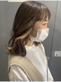 さりげなインナーカラー