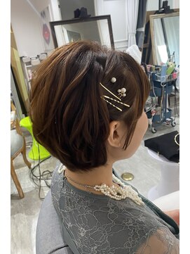 セット アンド バイ ルゥーダ 品川駅前店(SET and..by Rouxda.) ショートヘア