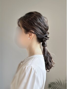 ヘアサロン エスプリ(hair salon esprit) ヘアセット/お呼ばれヘアセット/ローポニーアレンジ