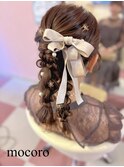 結婚式ヘアセット