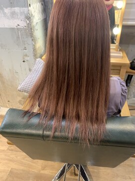 アラモア ひばりヶ丘(Alamoa) ピンクロング艶々サラサラ