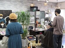 シャングリラ Shangri‐La ヘアメイク hairmake