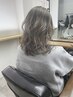 【9月・10月限定】白髪ぼかしハイライト+髪質改善トリートメント　￥11990