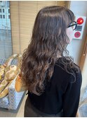 冬◎大人可愛いパーマでロングレイヤー×美髪