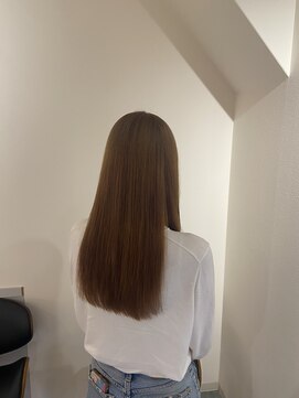 パプスドコワフュール 甲子園口店(Pap's de coiffeur) 艶ベージュ