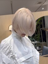 スタン 渋谷(Stam)&nbsp;ホワイトベージュ/ハイトーンショート/白ベージュ/Stam/渋谷神南