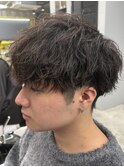 癖毛にもかけれるツイストスパイラル