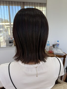 伸ばしかけボブ