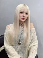 ラピス 渋谷本店(Lapis) ホワイトブロンド/シールエクステ