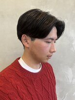 エリマバイフィフス 調布(elima by fifth)&nbsp;調布メンズパーマニュアンスパーマフェザーパーマセンターパート