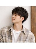 メンズマッシュショートニュアンスパーマ 20代 30代 40代 50代