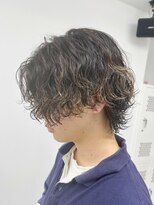 シック(CHIC)&nbsp;メンズブリーチメンズカットパーマ髪質改善ツイストスパイラル