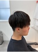 ダウンパーマ/センターパート/ニュアンスパーマ/韓国/橋本修杜