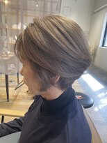 パプスドコワフュール 甲子園口店(Pap's de coiffeur)&nbsp;西宮美容室/甲子園口美容室/パプス甲子園口/お白髪ぼかし