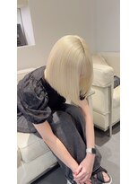 ベレーザ 渋谷(BELEZA)&nbsp;13216ブリーチ＆ブロンド抜きっぱなしブロンド