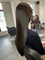 トワ 麻生店(TOWA)&nbsp;髪質改善カラー(オリーブブラウン)