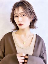 アンク(ank)&nbsp;ミディアムボブレイヤーくびれシルエット20代30代40代大人可愛い