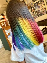 ヘア メイク ココ(hair make coco)&nbsp;虹色をのせて毎日をハッピーに！！
