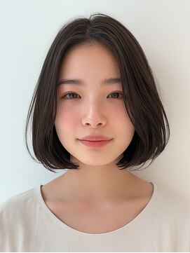 ロディーナコク 大口 新子安(rodina.coc) ダークパープル/ナチュラルショート/ミルクブラウン/夏/大口子安