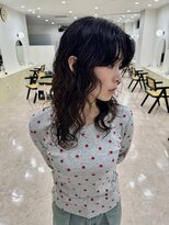 モト 船橋(moto) 無造作ウェーブ×束感前髪【船橋】