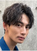 波巻きツイストスパイラルパーマ