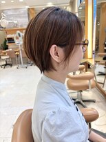モリオ フロム ロンドン サッポロファクトリー店(morio FROM LONDON)&nbsp;morio 札幌ショート 耳掛け丸みショート 顔周りカット