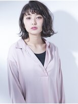 シャンプー 本店(SHAMPOO)&nbsp;上品ほつれウェーブで甘辛フェミニンスタイル