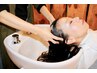 《大人女性のための癒し》似合わせカット＋地肌改善ヘッドスパ40min/9400