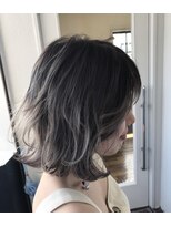 ヘアークリエイションソイ(HAIR CREATION SOI) （アイスグレージュ×ミディアムウルフ』