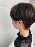 Lien☆ショートマッシュ×アッシュブラウン×デザインカラー