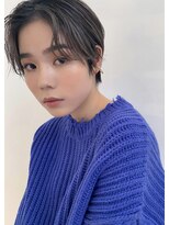 ギフト(GIFT)&nbsp;【GIFT】グレージュカラー/前下がりショート/ショートヘア