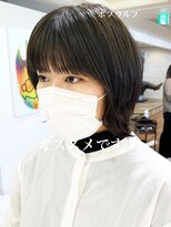 ノラキチジョウジ(NORA KICHIJOJI)&nbsp;#ウルフカット#ボブウルフ#レイヤー#外ハネ#ロブ#くびれミディ