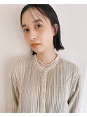 黒髪つやボブ