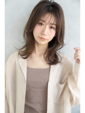 フレーム ヘア ルーム 天王寺駅前店(FRAME hair room) 【FRAME天王寺駅前/全席個室サロン】ナチュラルくびれミディ♪