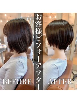 エイミーバイアフロート(amie by afloat) ショートボブ