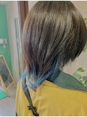 【札幌白石 デザインカラー(ダブルカラー×ティントバー)t】