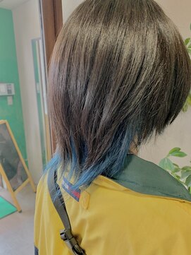 ネオンズ 南郷18丁目店(NEON´S) 【札幌白石 デザインカラー(ダブルカラー×ティントバー)t】