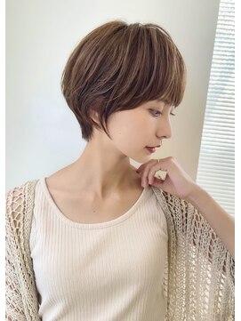 ミチオ ノザワ ヘアサロン ギンザ(Michio Nozawa HAIR SALON Ginza) 似合わせカット×くびれ大人ショート【瀧上丈司】