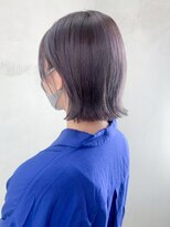 アイティーバイアルバム 藤沢店(IT by ALBUM)&nbsp;パープルグレー_ミニウルフテラコッタくすみブルー_ba328771