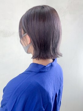 アイティーバイアルバム 藤沢店(IT by ALBUM) パープルグレー_ミニウルフテラコッタくすみブルー_ba328771