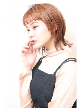 シトロン ブラン(CITRON blanc) ウルフレイヤー　マッシュウルフ　ショートバング