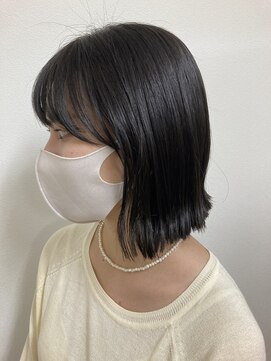 浪漫館 サンク(CINQ) 大人可愛い切りっぱなし@岩下9/6