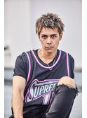 マッシュツーブロックメンズパーママッシュウルフメンズカット