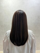 アヴァンセ(Avancer)&nbsp;主婦もハイライトでお洒落に/カット/ストレート/ケアブリーチ