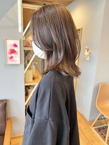 ミニ(mini)&nbsp;くびれミディアム×オリーブベージュ