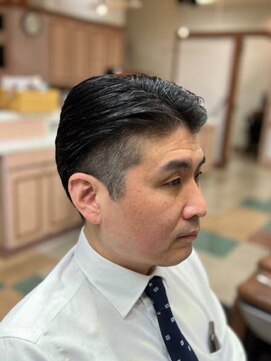 アポロカットステージ 相模大野店 アップバング/ツーブロックマッシュ<理容室>[メンズ/相模大野]